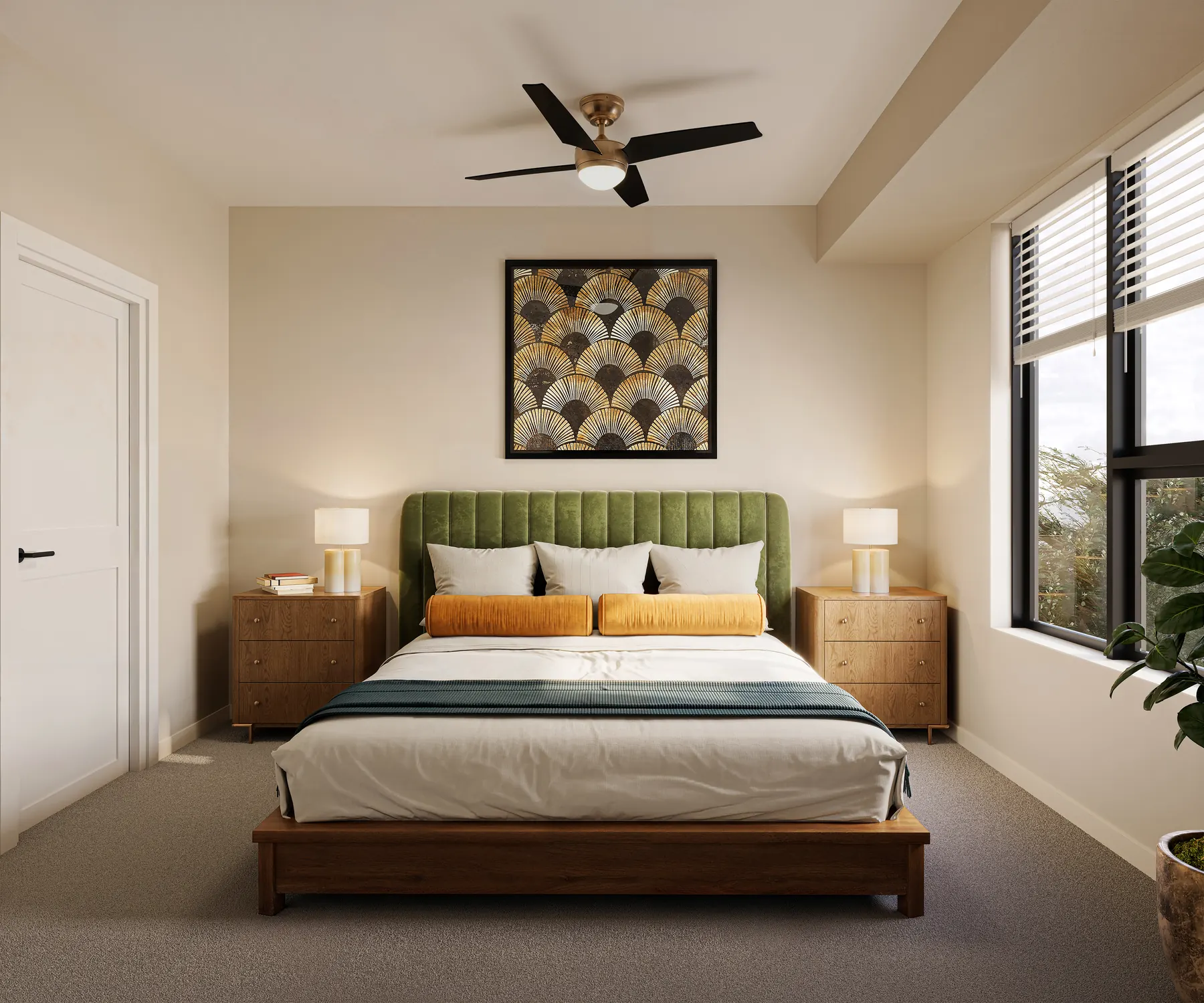Roers Harlow Updated Rendering Bedroom 02192026 — 3D architectural rendering by KONTEXT