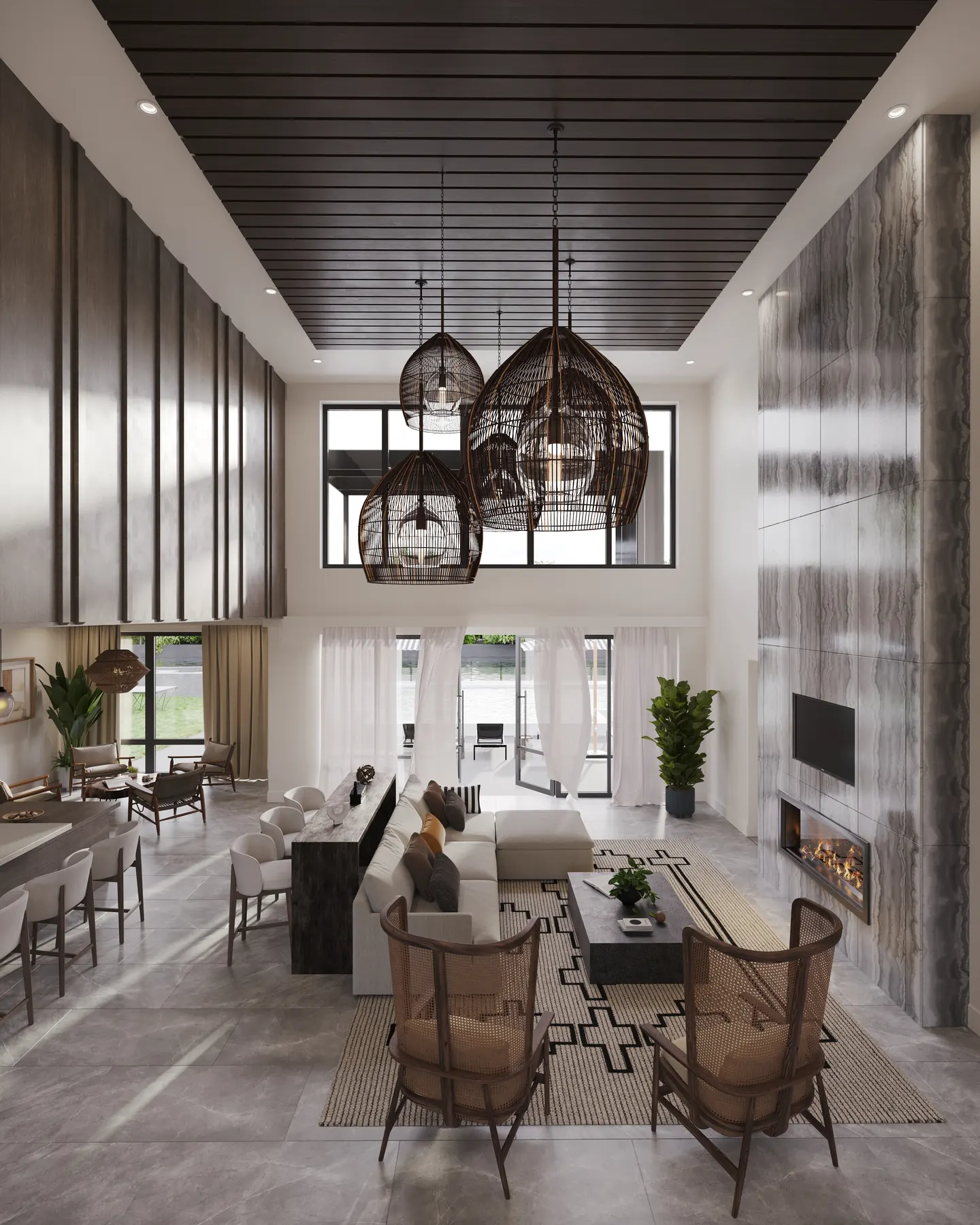Revel Clubroom Cam 02 MA 01 nobloom — 3D architectural rendering by KONTEXT